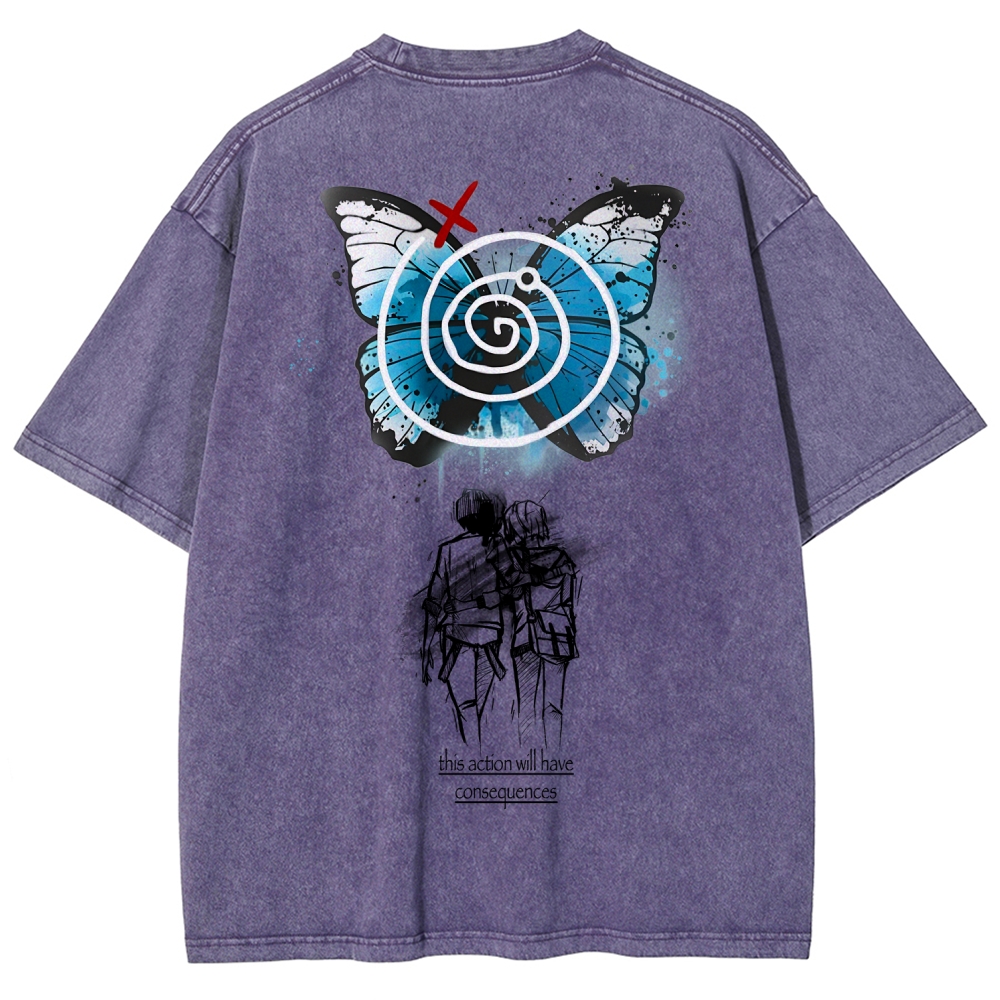 Life Is Strange Unisex Fit Washed T-Shirt 2601011961