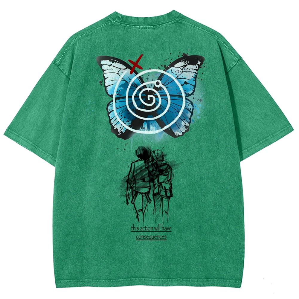 Life Is Strange Unisex Fit Washed T-Shirt 2601011961