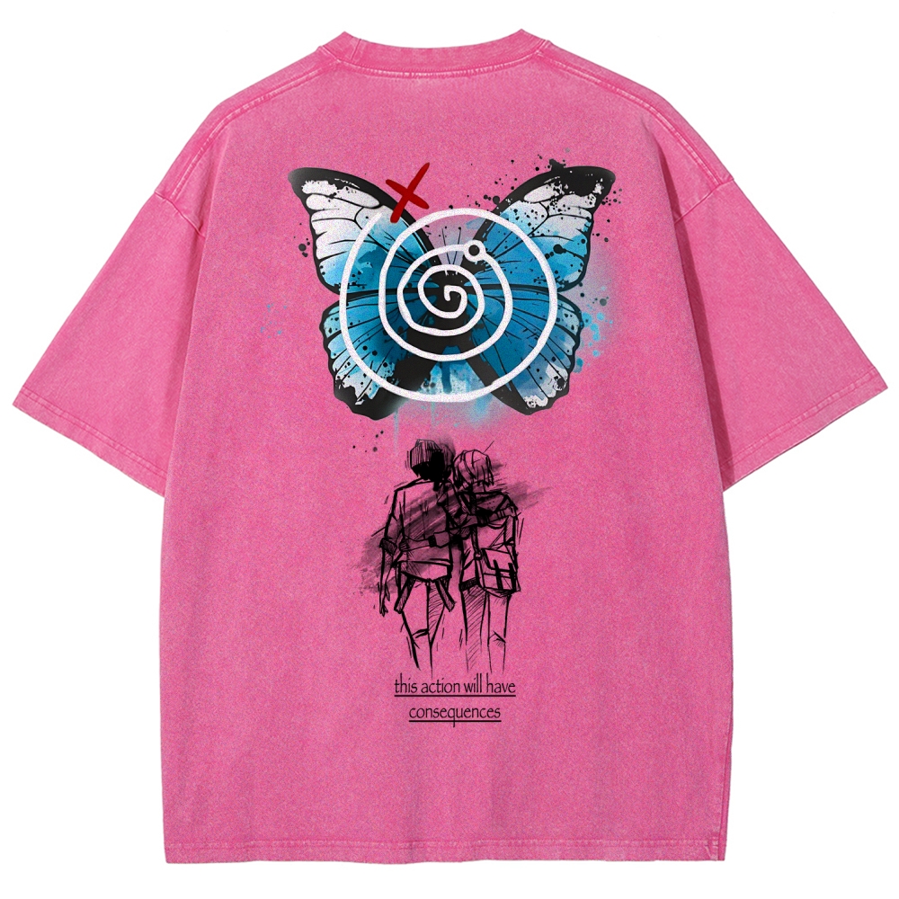 Life Is Strange Unisex Fit Washed T-Shirt 2601011961