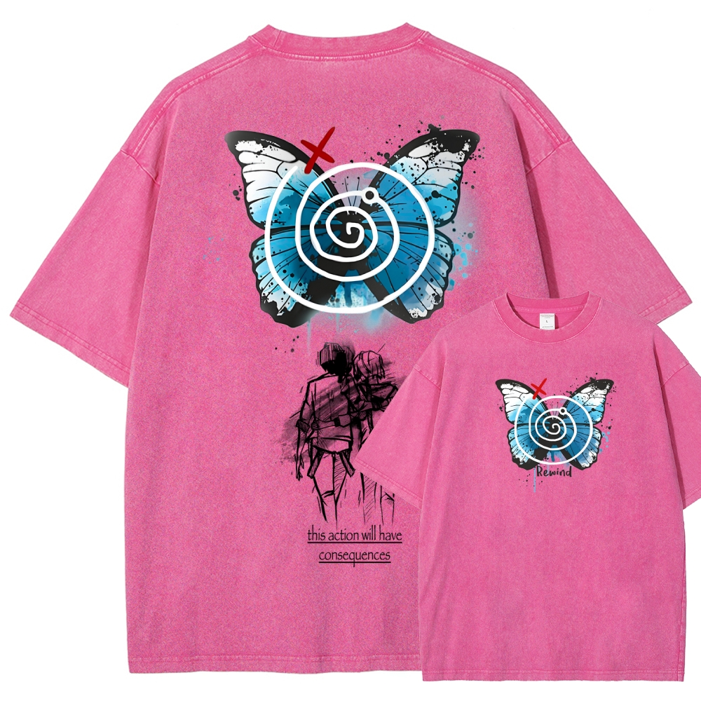 Life Is Strange Unisex Fit Washed T-Shirt 2601011961