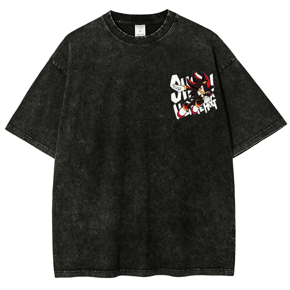 Sonic Unisex Fit Washed T-Shirt 2601012146