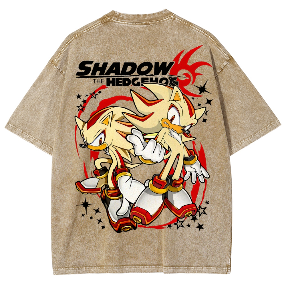 Sonic Unisex Fit Washed T-Shirt 2601012146