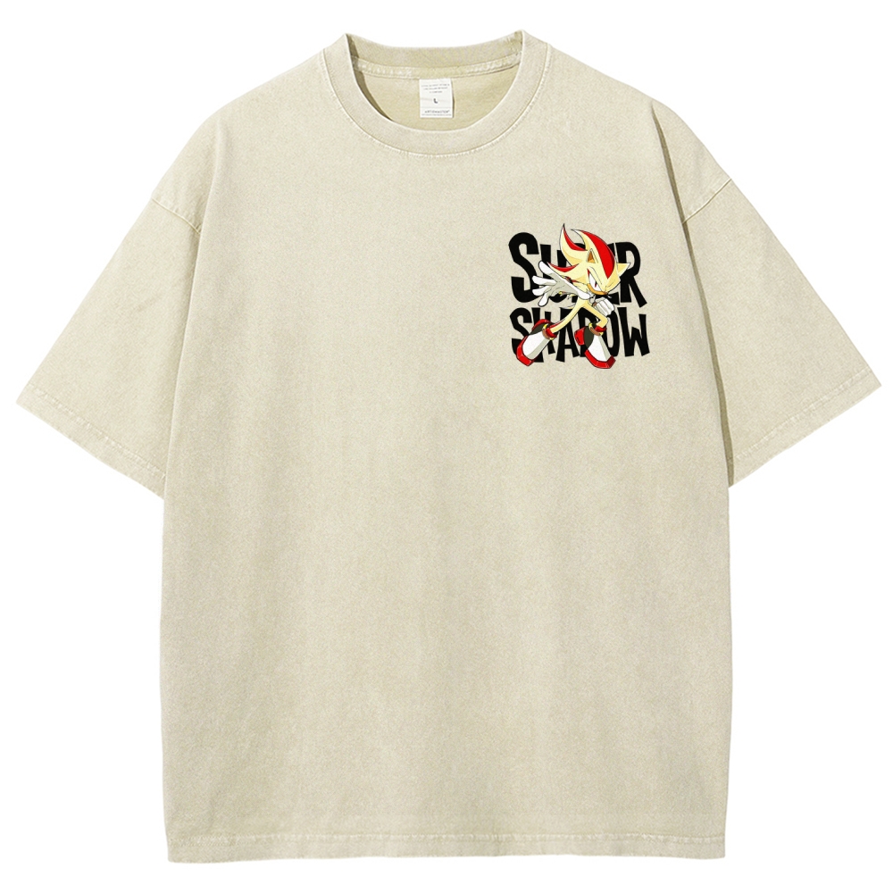 Sonic Unisex Fit Washed T-Shirt 2601012146