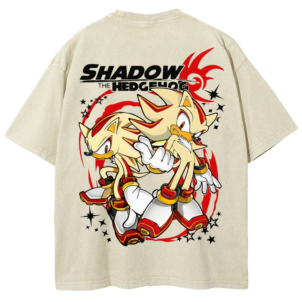 Sonic Unisex Fit Washed T-Shirt 2601012146