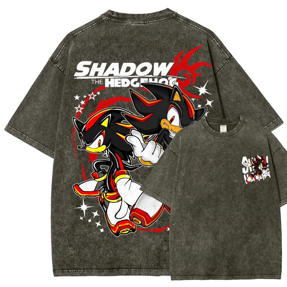 Sonic Unisex Fit Washed T-Shirt 2601012146