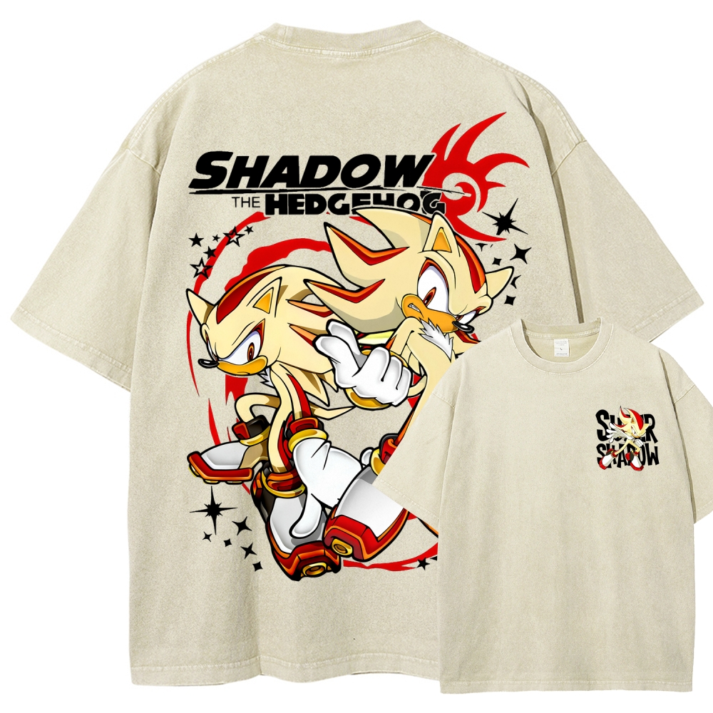 Sonic Unisex Fit Washed T-Shirt 2601012146