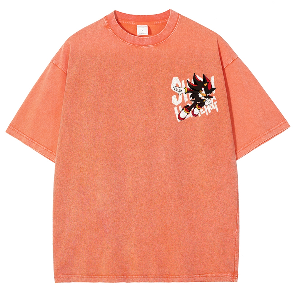 Sonic Unisex Fit Washed T-Shirt 2601012146