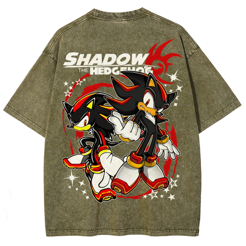 Sonic Unisex Fit Washed T-Shirt 2601012146