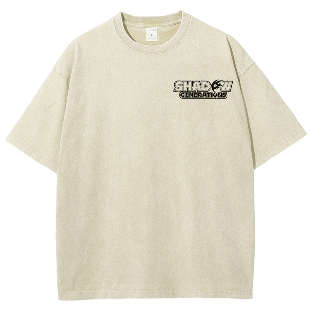 Sonic Unisex Fit Washed T-Shirt 2601012157