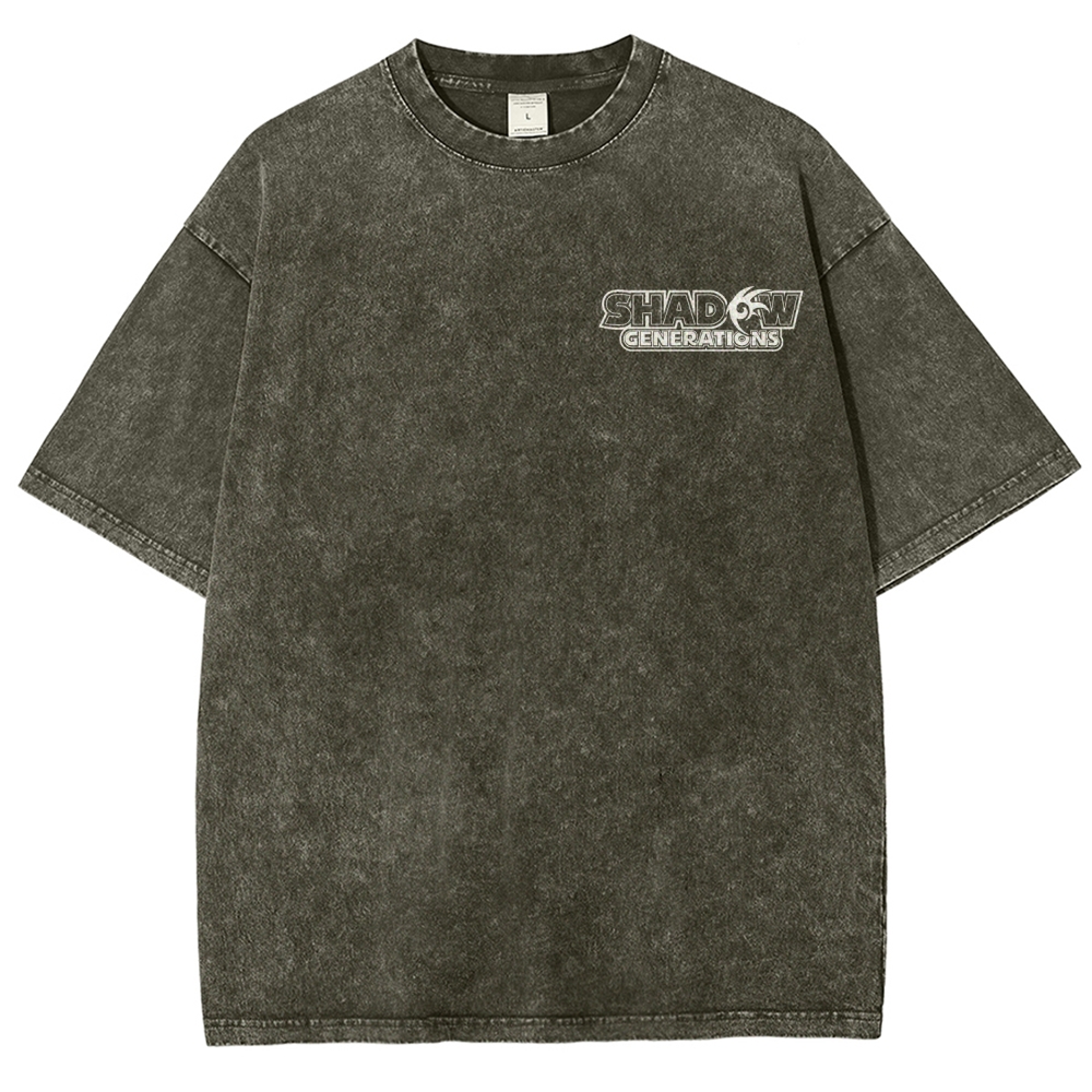 Sonic Unisex Fit Washed T-Shirt 2601012157