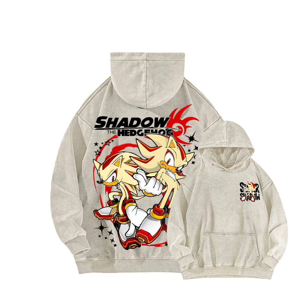 Sonic Unisex Washed Hoodie 2601012158