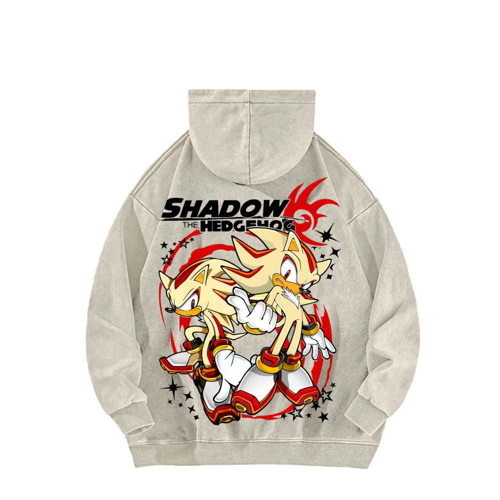 Sonic Unisex Washed Hoodie 2601012158