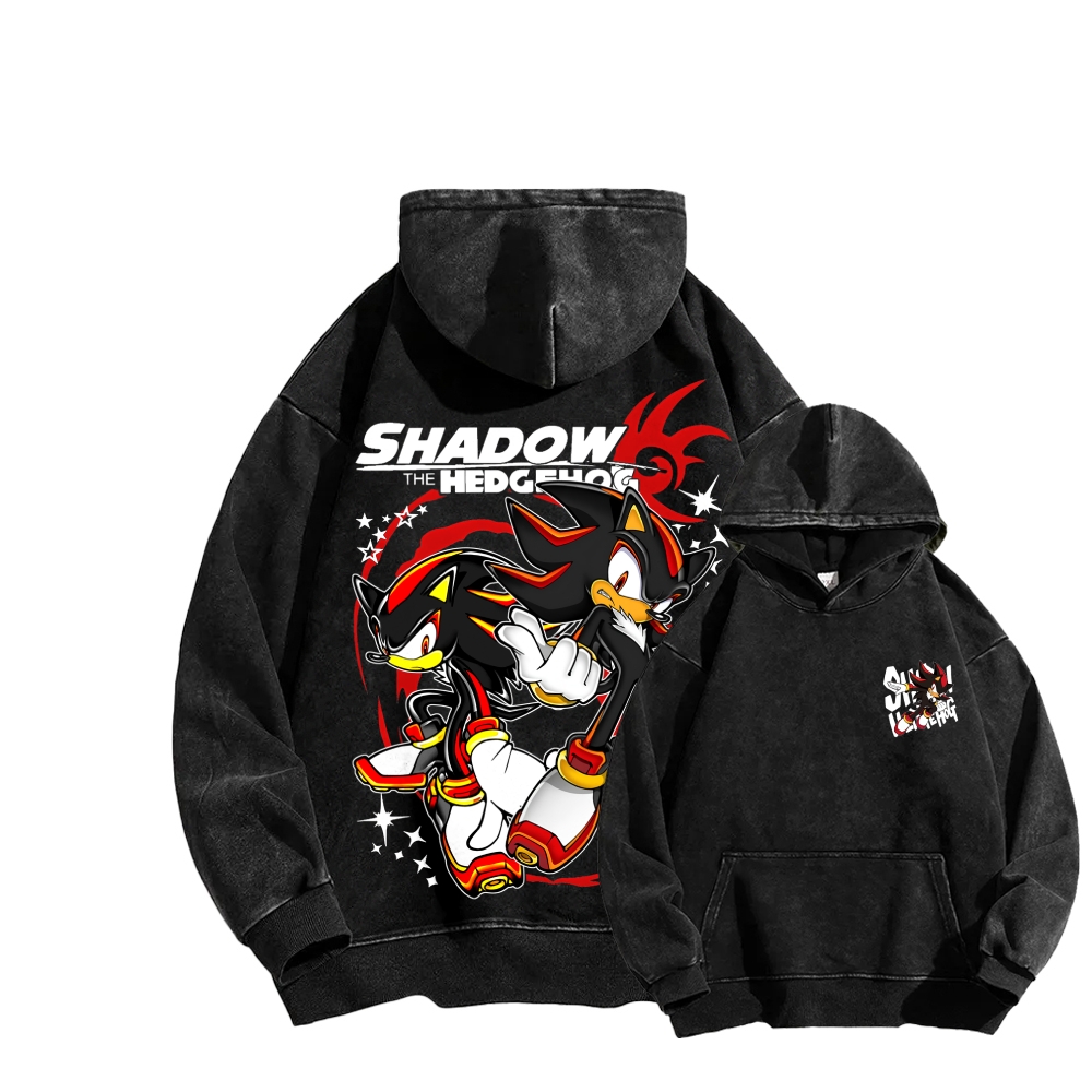Sonic Unisex Washed Hoodie 2601012158