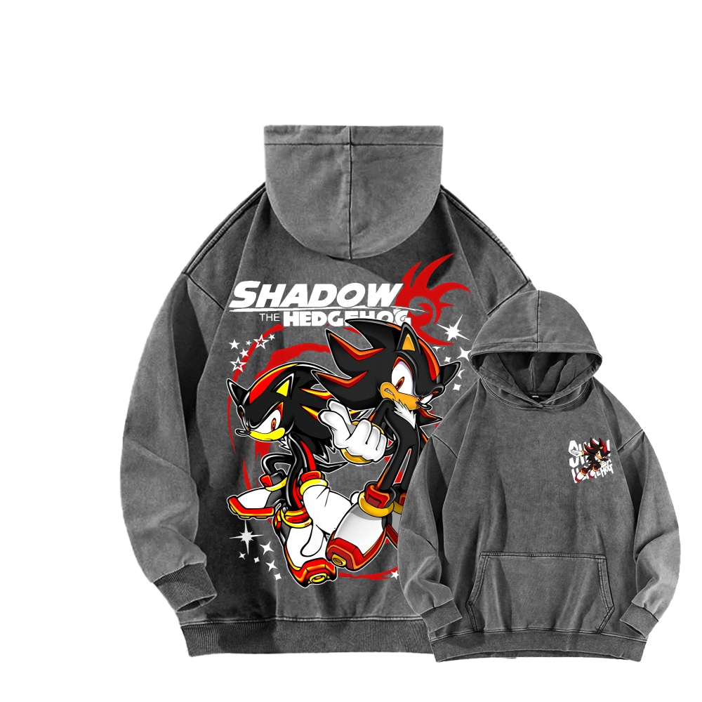 Sonic Unisex Washed Hoodie 2601012158