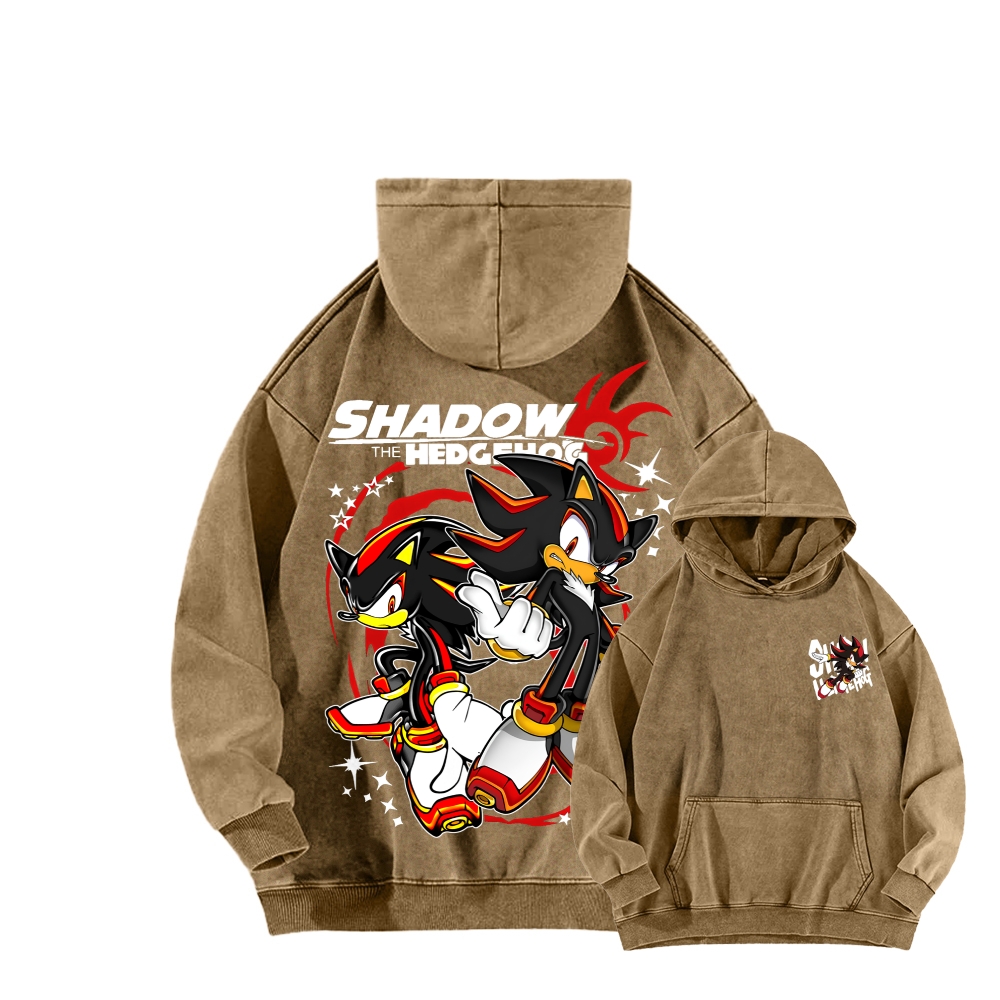 Sonic Unisex Washed Hoodie 2601012158