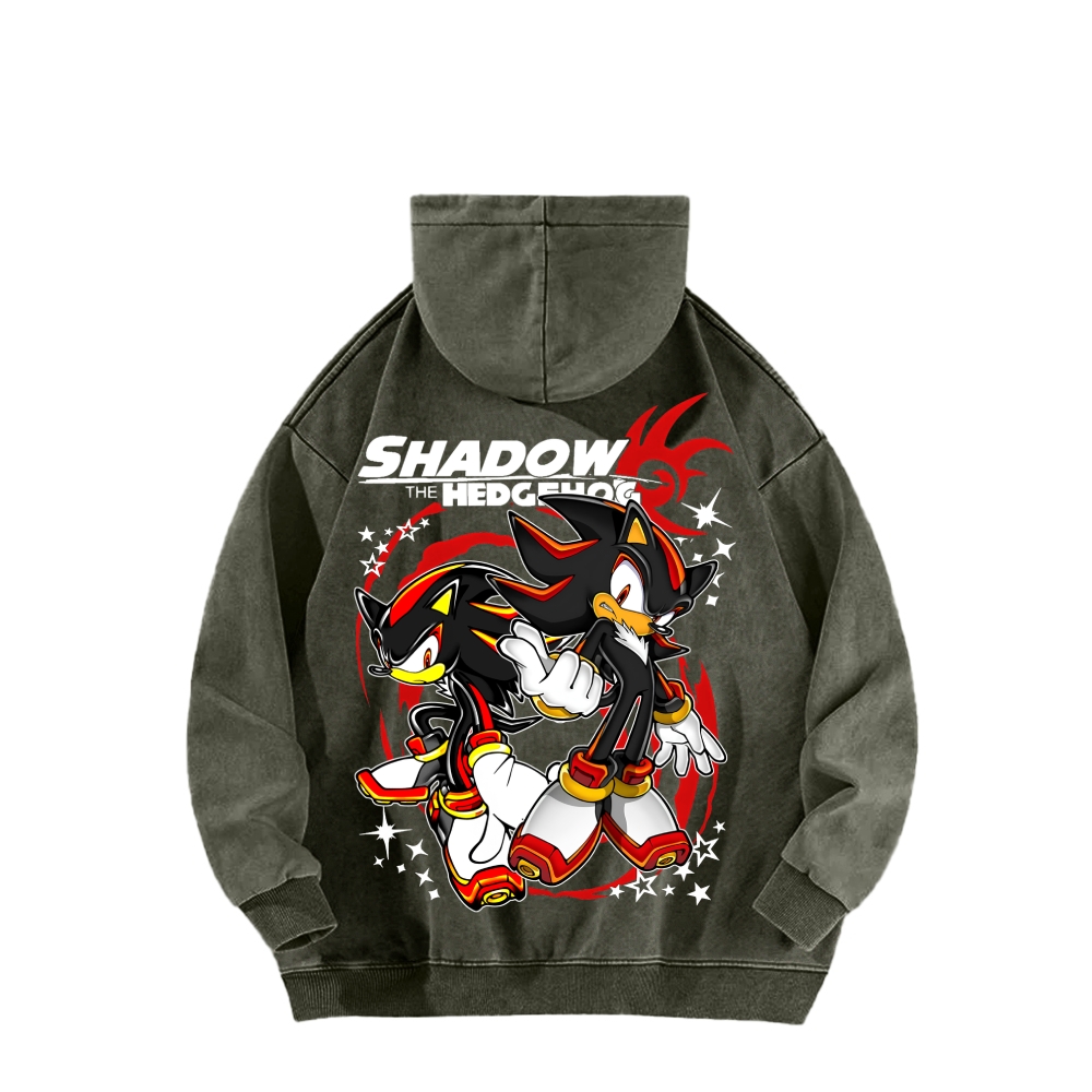Sonic Unisex Washed Hoodie 2601012158