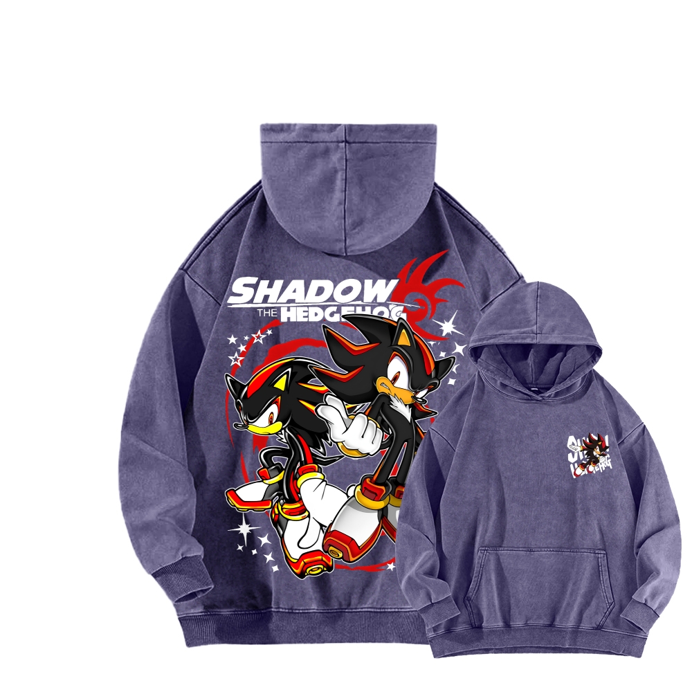 Sonic Unisex Washed Hoodie 2601012158