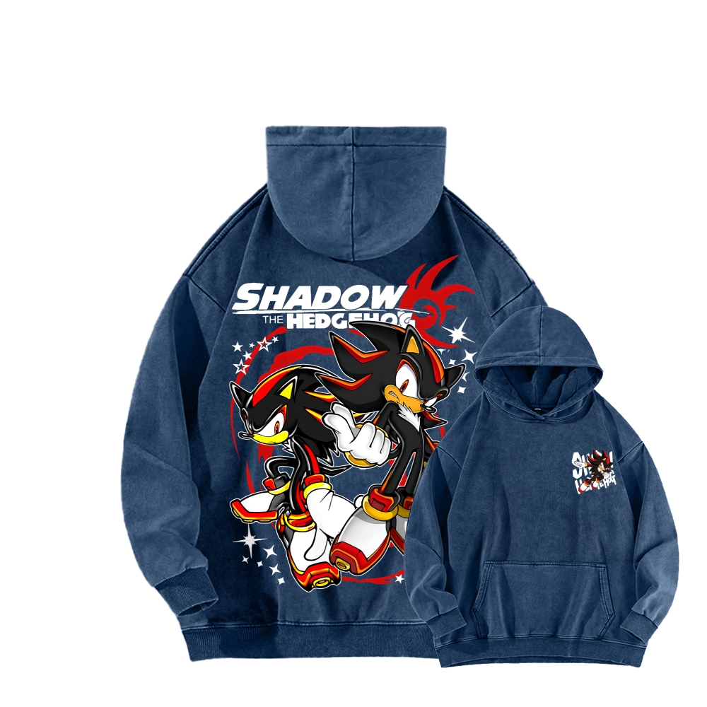 Sonic Unisex Washed Hoodie 2601012158
