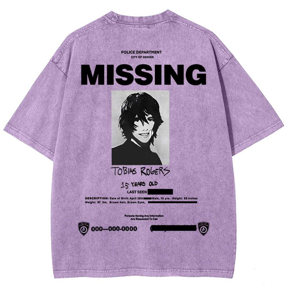 Marble Hornets Unisex Fit Washed T-Shirt 2601012591