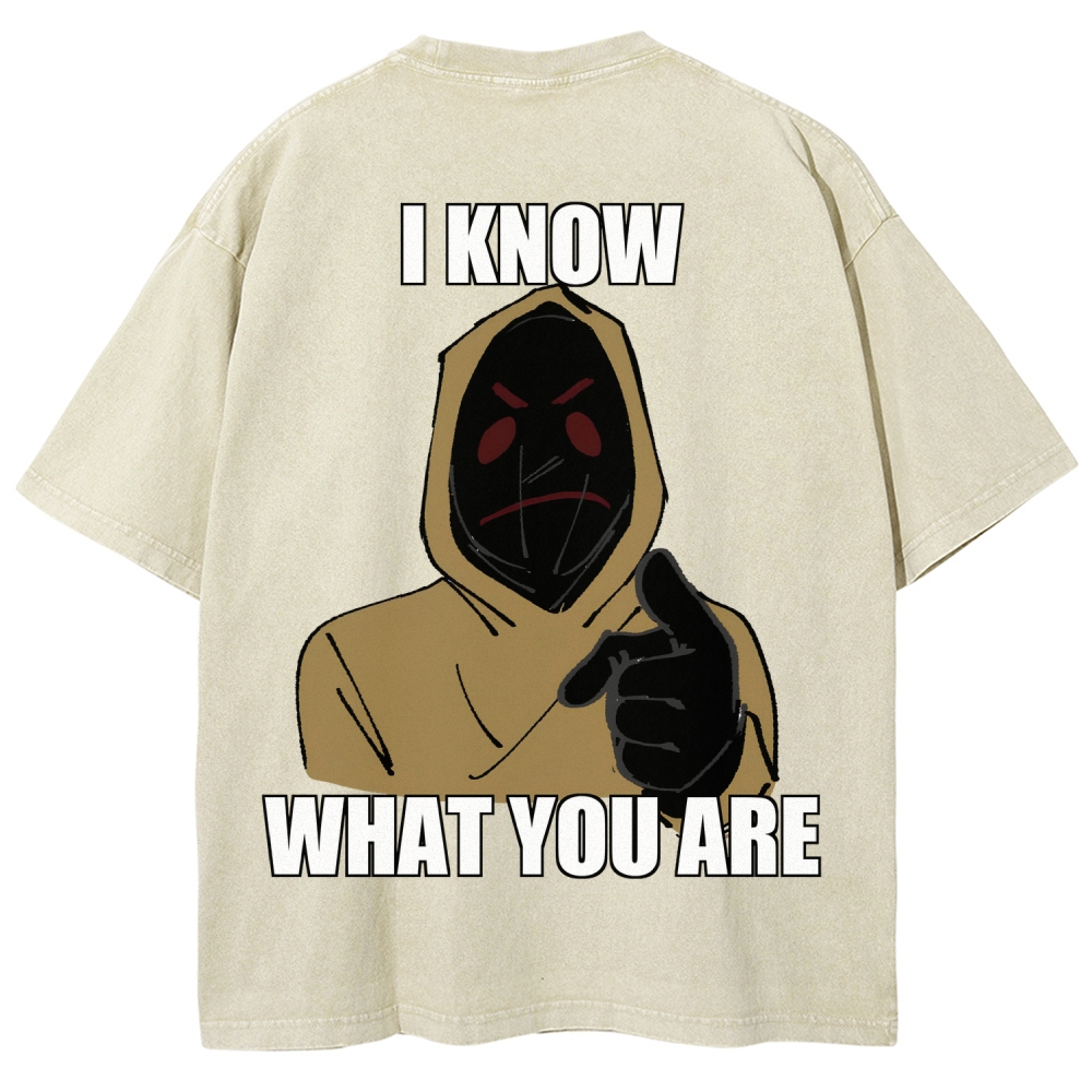 Marble Hornets Unisex Fit Washed T-Shirt 2601012692