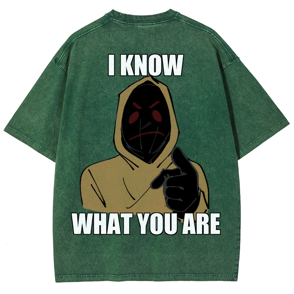 Marble Hornets Unisex Fit Washed T-Shirt 2601012692