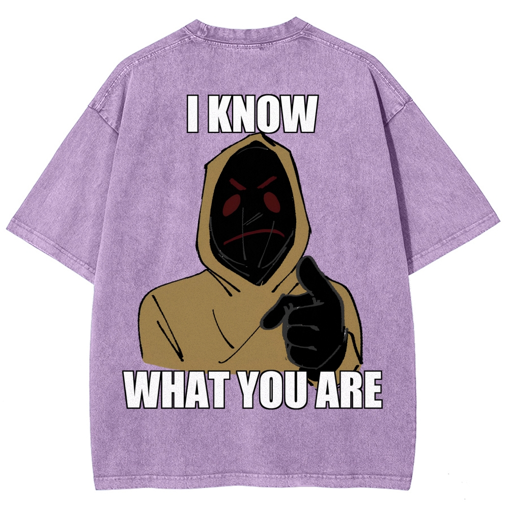 Marble Hornets Unisex Fit Washed T-Shirt 2601012692