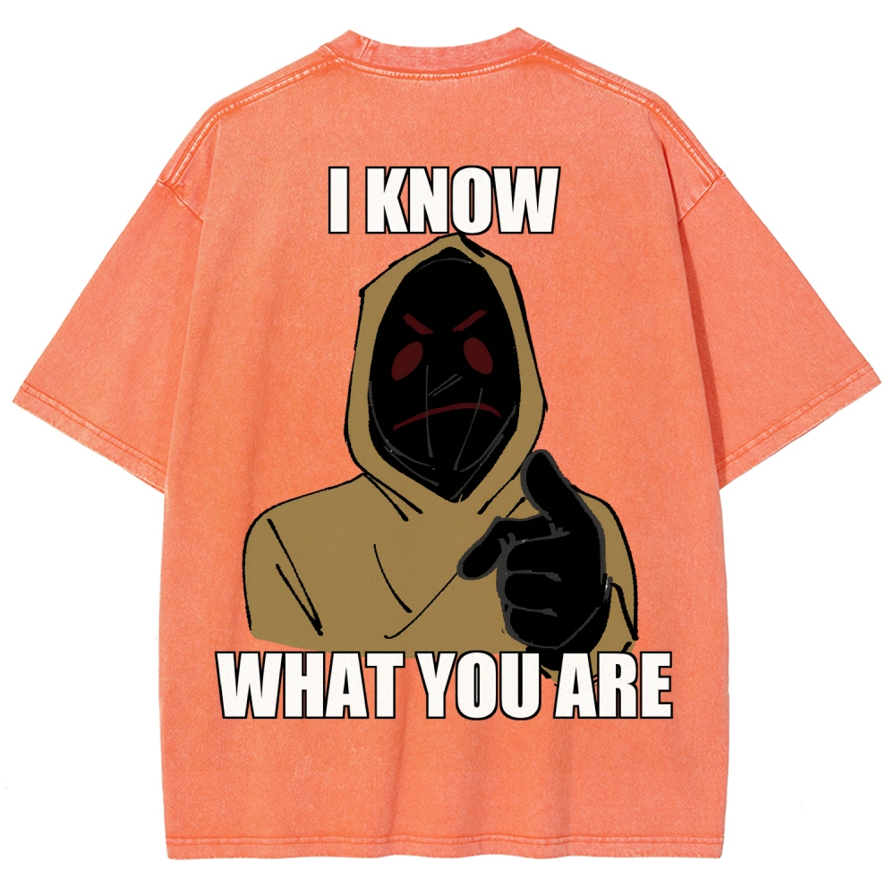 Marble Hornets Unisex Fit Washed T-Shirt 2601012692