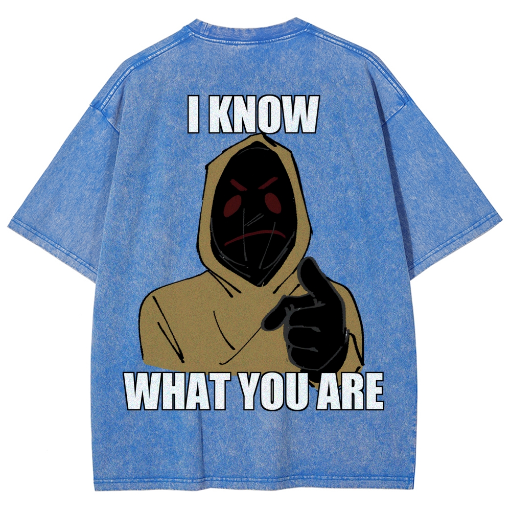 Marble Hornets Unisex Fit Washed T-Shirt 2601012692