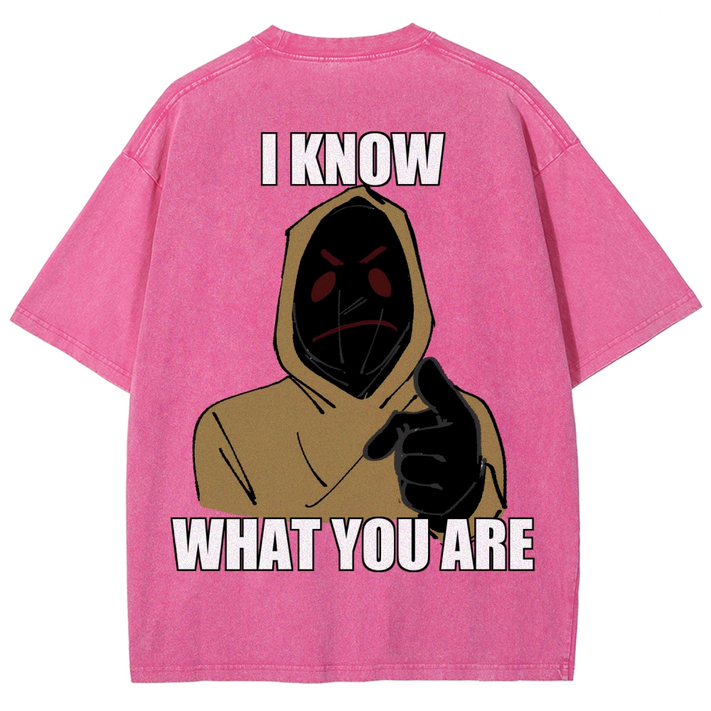 Marble Hornets Unisex Fit Washed T-Shirt 2601012692