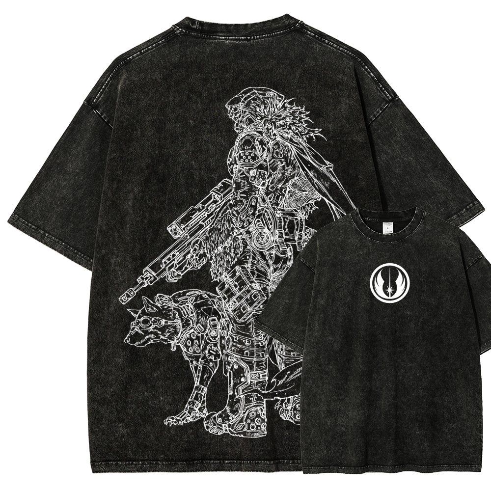 TITANFALL Unisex Fit Washed T-Shirt 2601012879