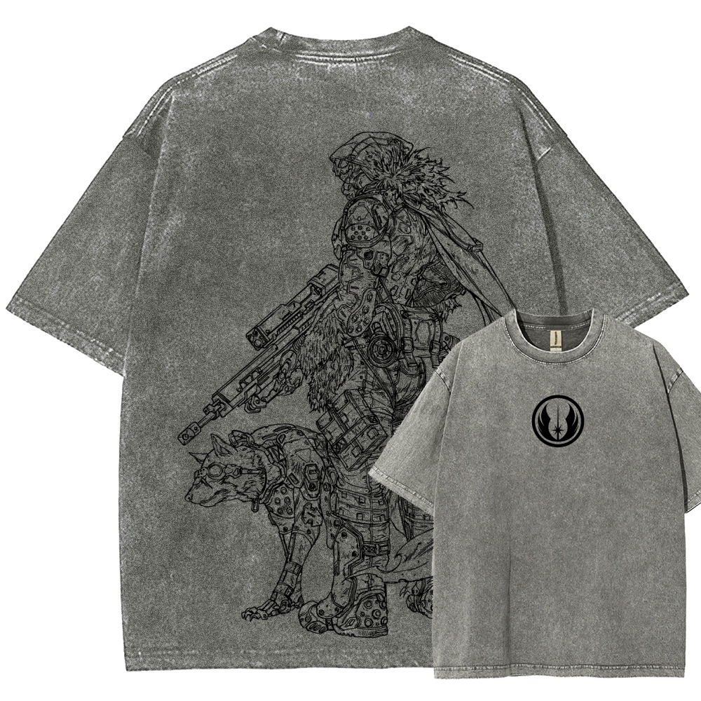 TITANFALL Unisex Fit Washed T-Shirt 2601012879