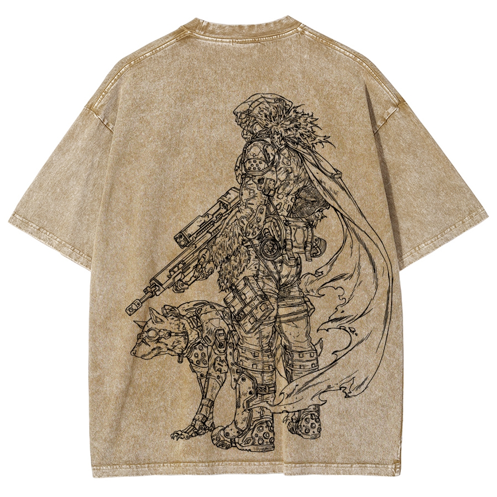 TITANFALL Unisex Fit Washed T-Shirt 2601012879