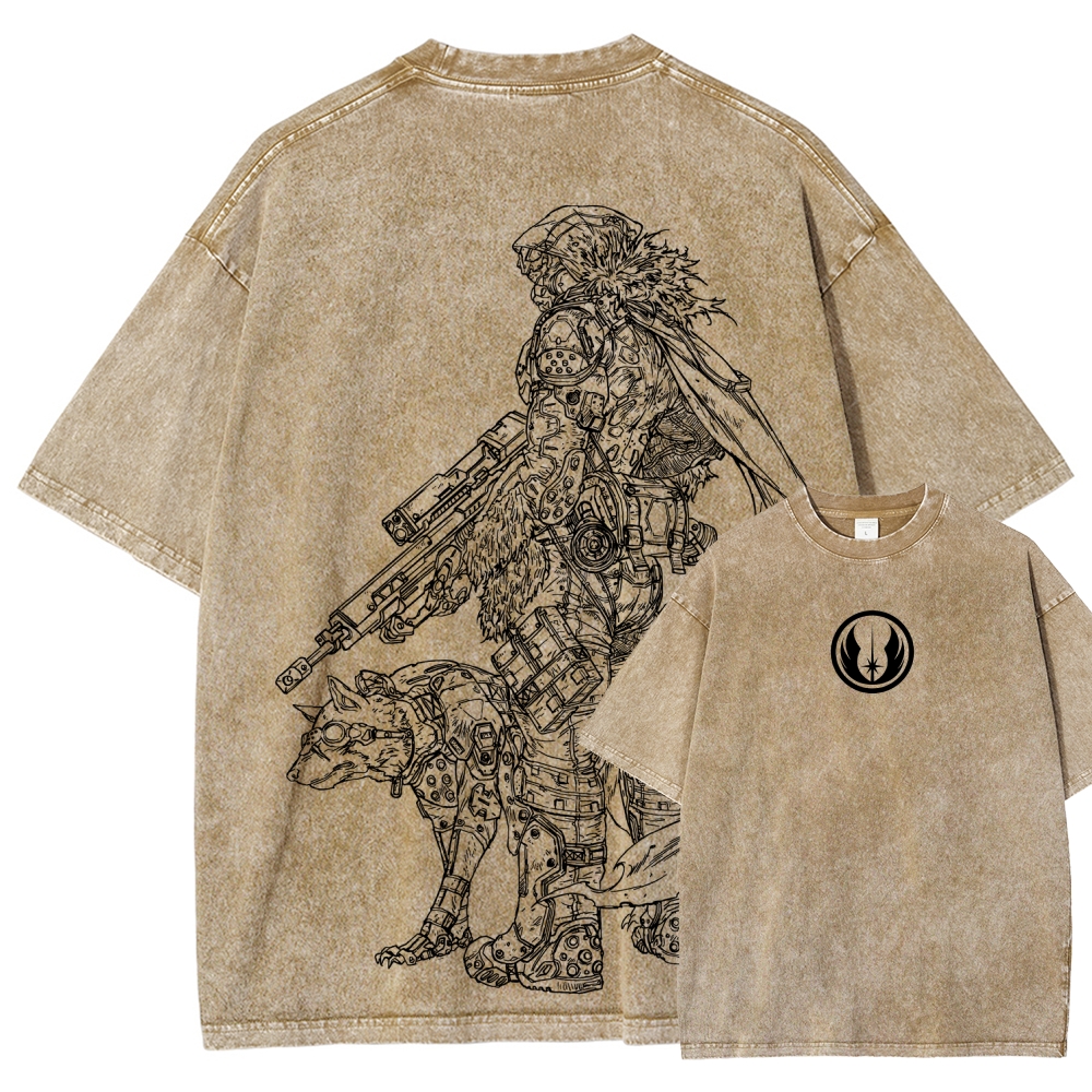 TITANFALL Unisex Fit Washed T-Shirt 2601012879