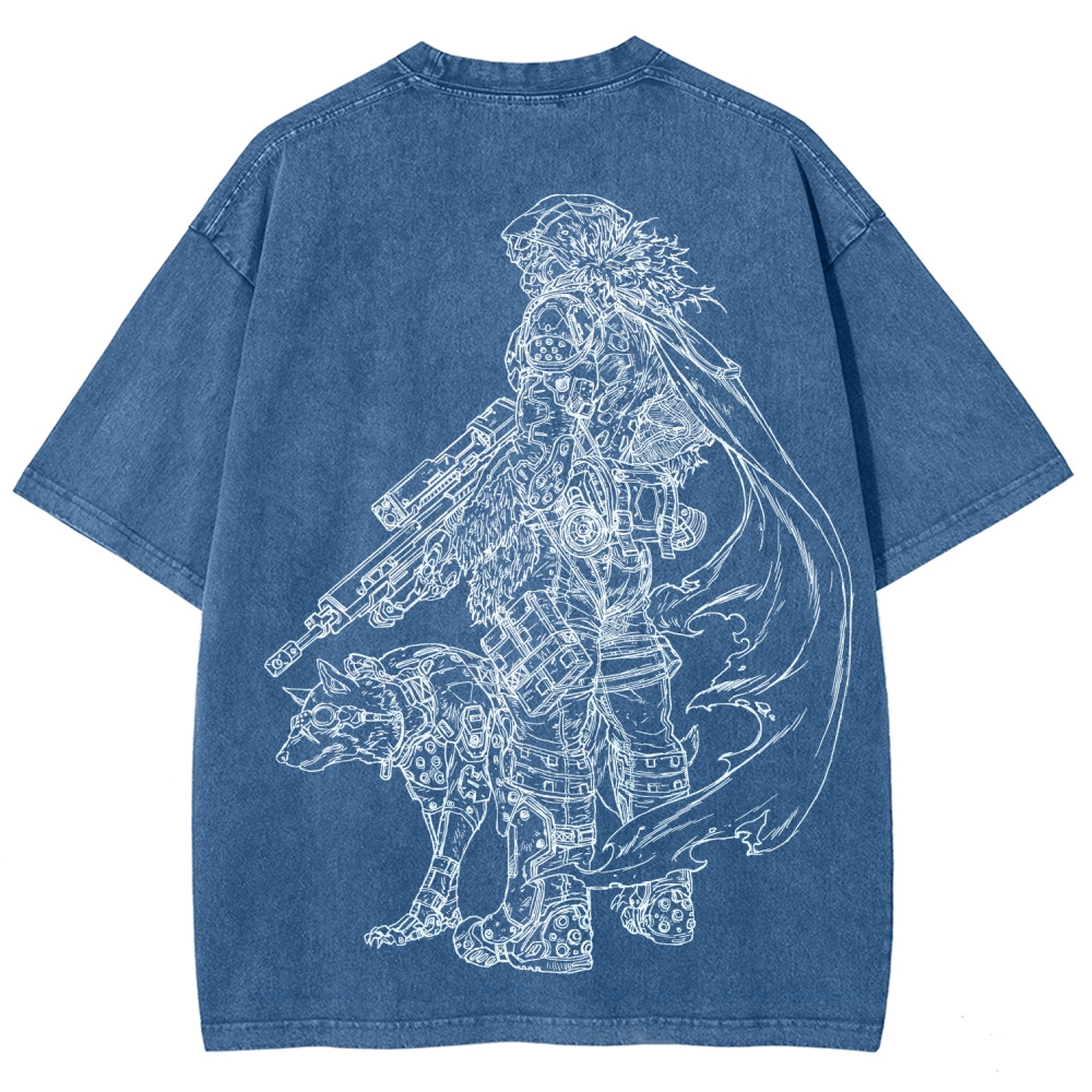 TITANFALL Unisex Fit Washed T-Shirt 2601012879