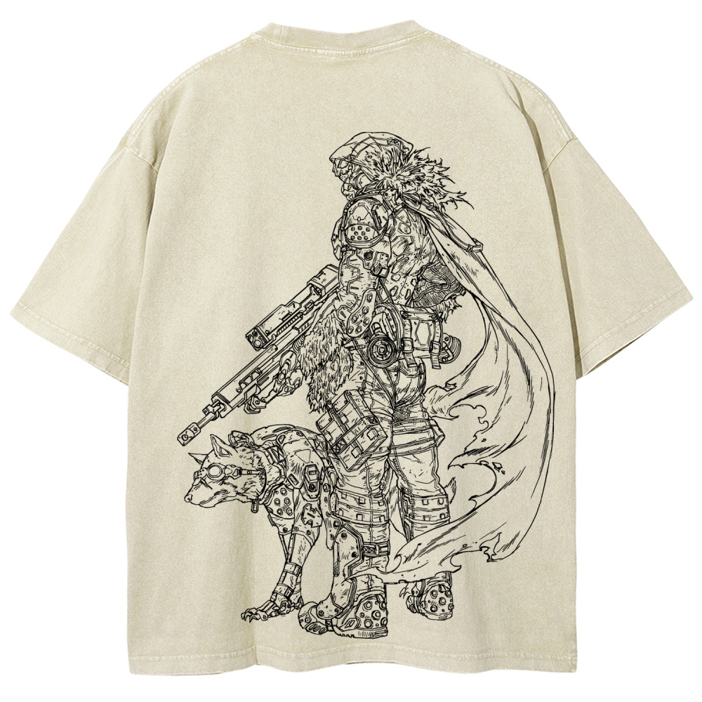 TITANFALL Unisex Fit Washed T-Shirt 2601012879