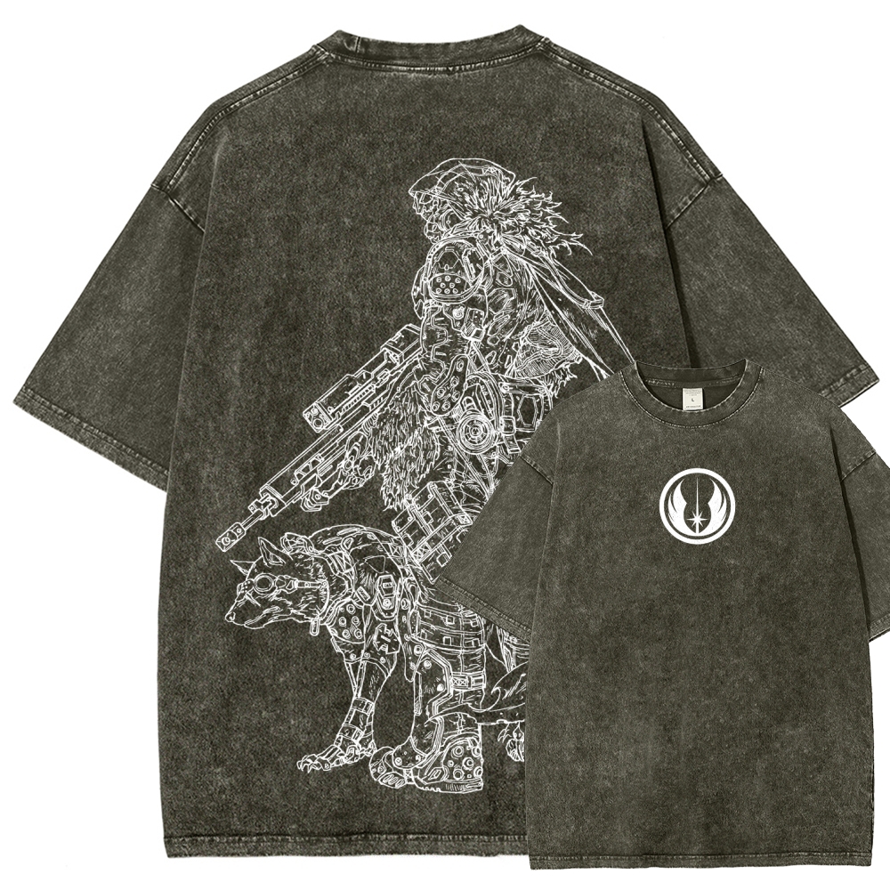 TITANFALL Unisex Fit Washed T-Shirt 2601012879