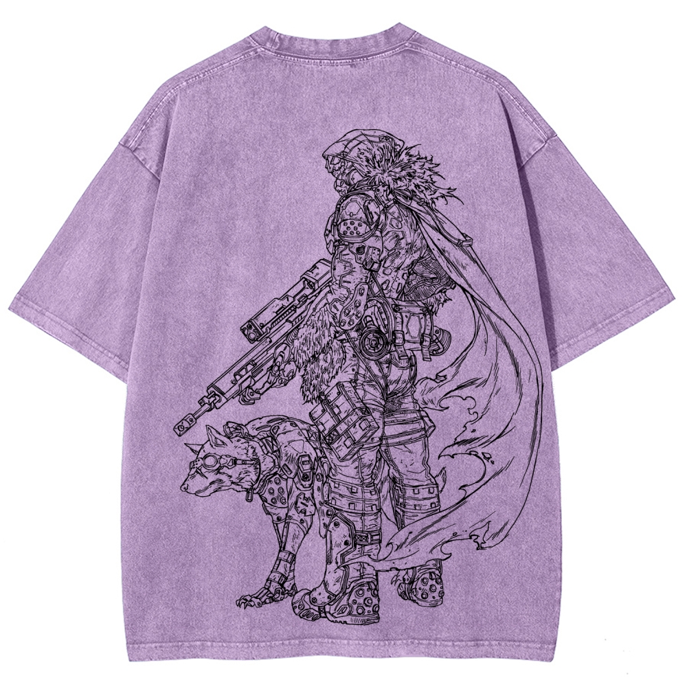 TITANFALL Unisex Fit Washed T-Shirt 2601012879