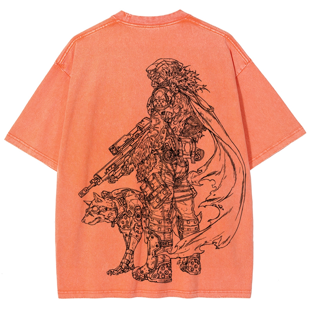 TITANFALL Unisex Fit Washed T-Shirt 2601012879