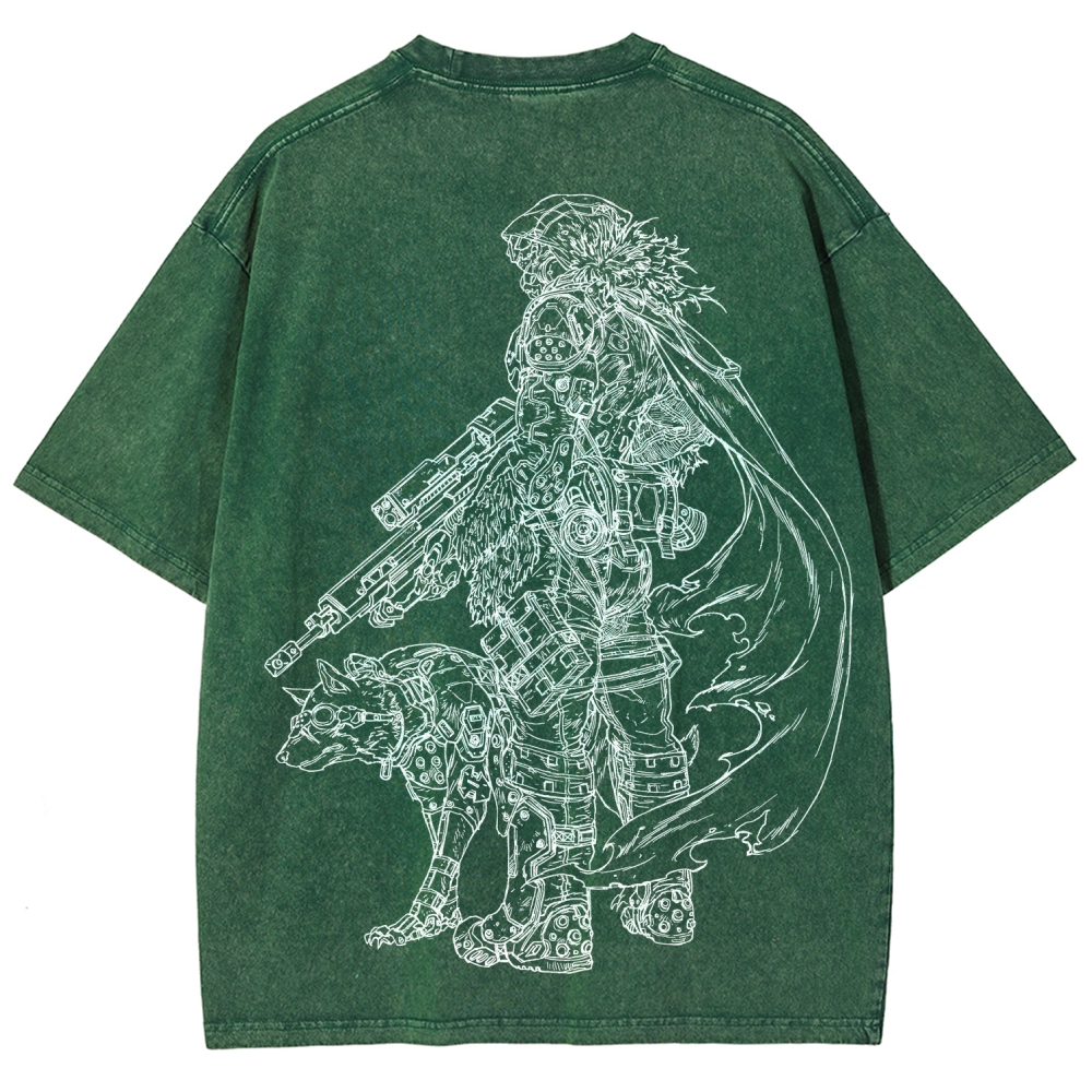 TITANFALL Unisex Fit Washed T-Shirt 2601012879