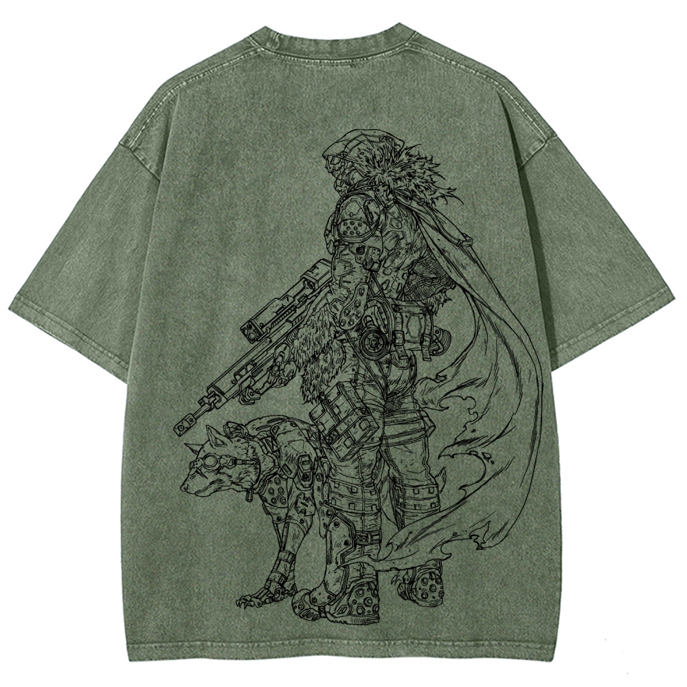 TITANFALL Unisex Fit Washed T-Shirt 2601012879