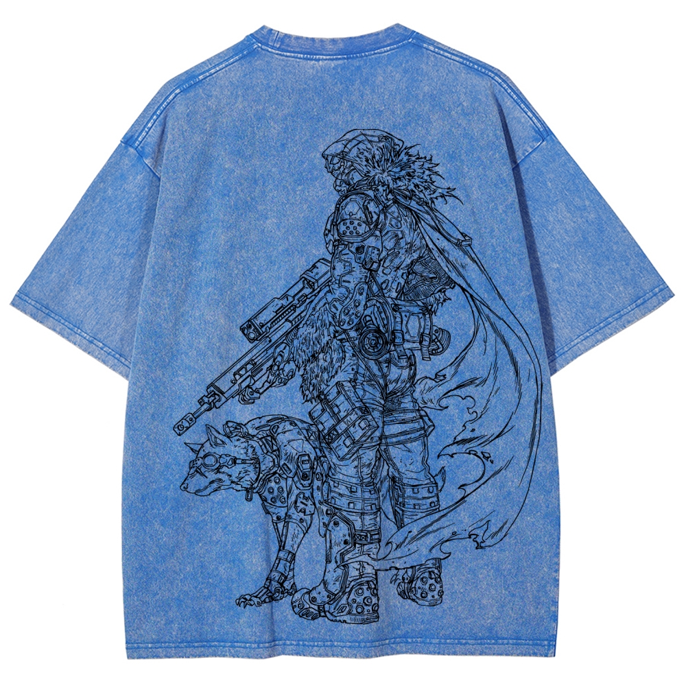 TITANFALL Unisex Fit Washed T-Shirt 2601012879