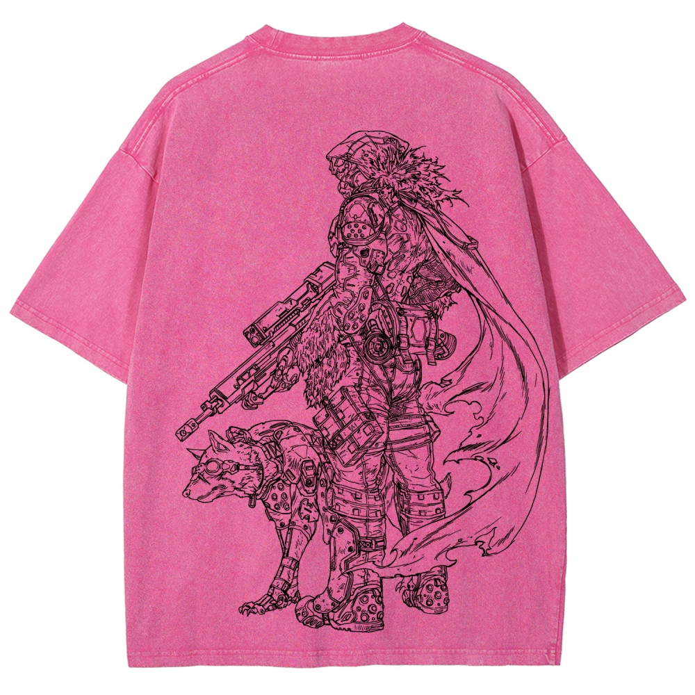 TITANFALL Unisex Fit Washed T-Shirt 2601012879