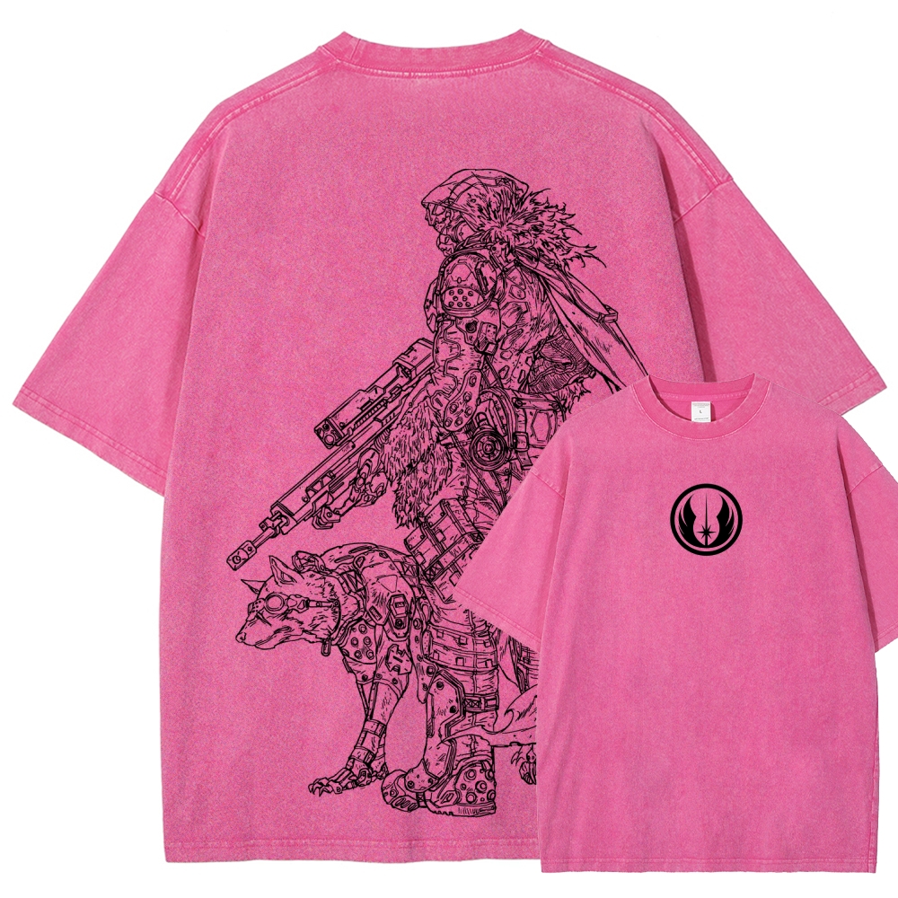 TITANFALL Unisex Fit Washed T-Shirt 2601012879