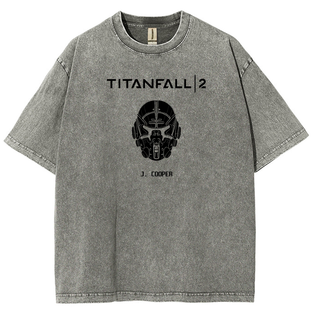 TITANFALL Unisex Fit Washed T-Shirt 2601013387