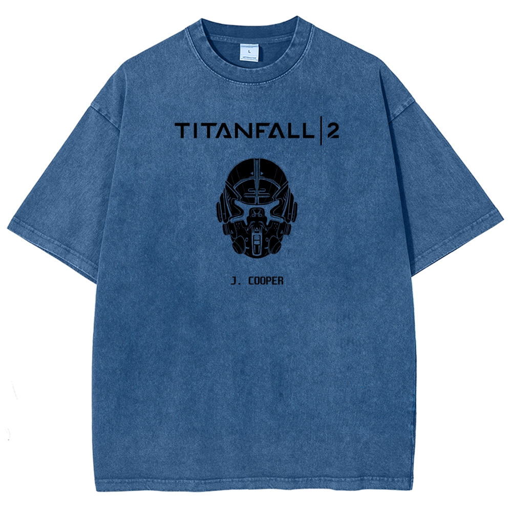 TITANFALL Unisex Fit Washed T-Shirt 2601013387