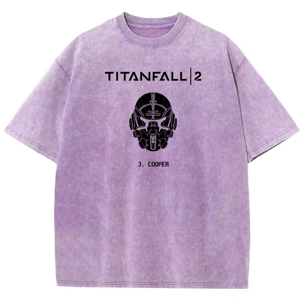 TITANFALL Unisex Fit Washed T-Shirt 2601013387