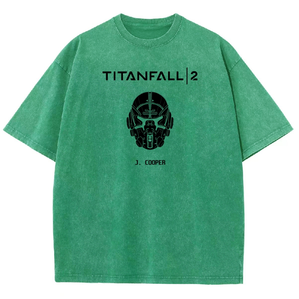 TITANFALL Unisex Fit Washed T-Shirt 2601013387