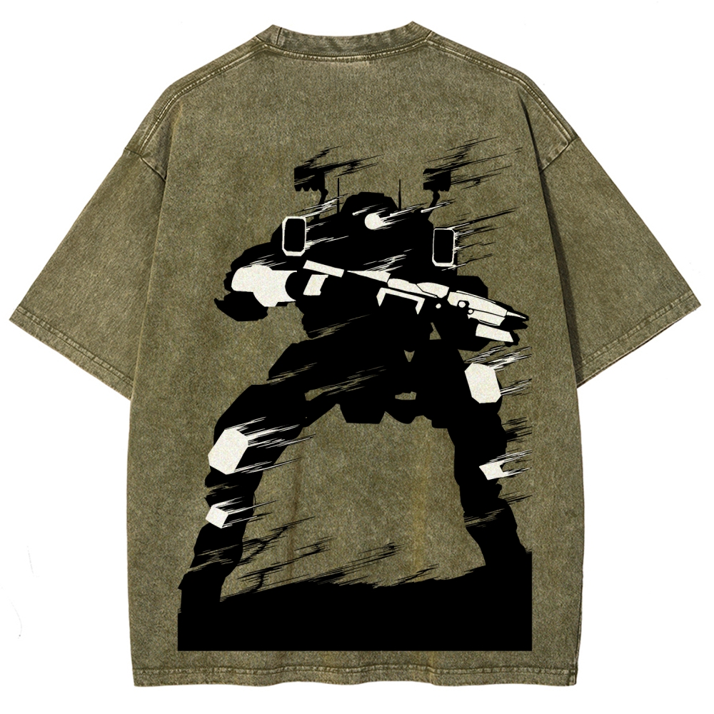 TITANFALL Unisex Fit Washed T-Shirt 2601013387