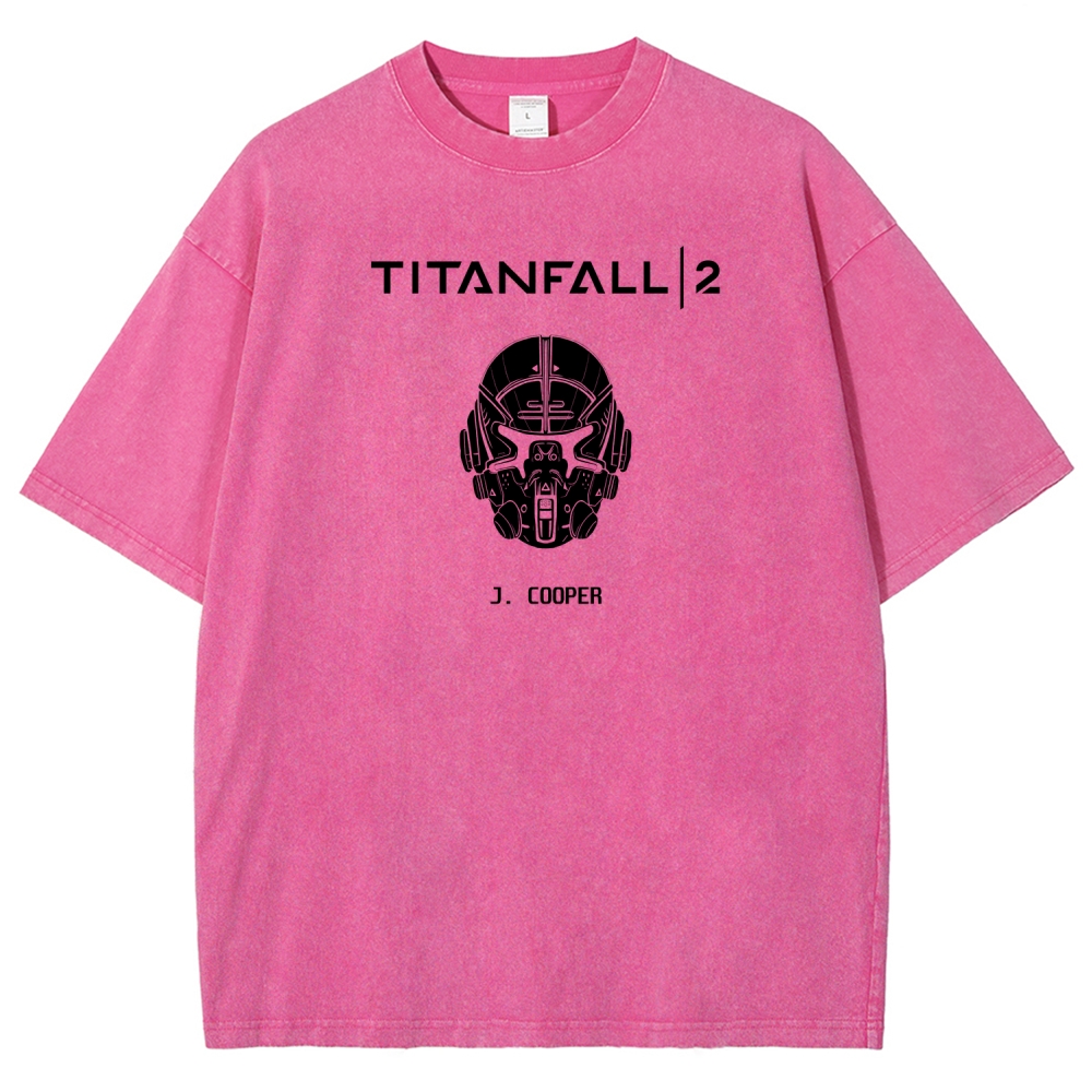 TITANFALL Unisex Fit Washed T-Shirt 2601013387