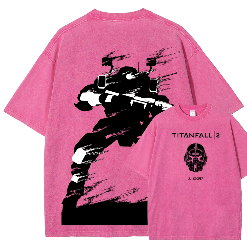 TITANFALL Unisex Fit Washed T-Shirt 2601013387